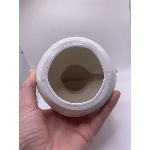 Ceramic Snow woman with Bonnet Vintage Gare Inc 1976 Handpainted Christmas - Picture 6 of 6